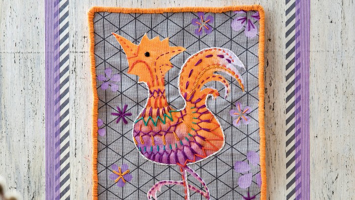 Diy textil falikép