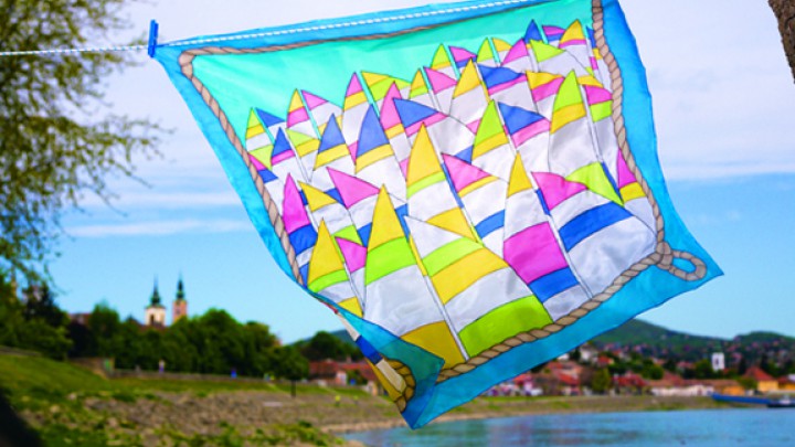 Nyári selyemfestés