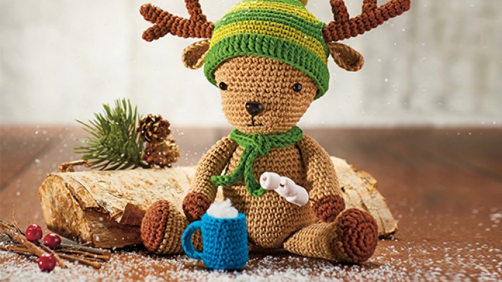 Amigurumi szarvas