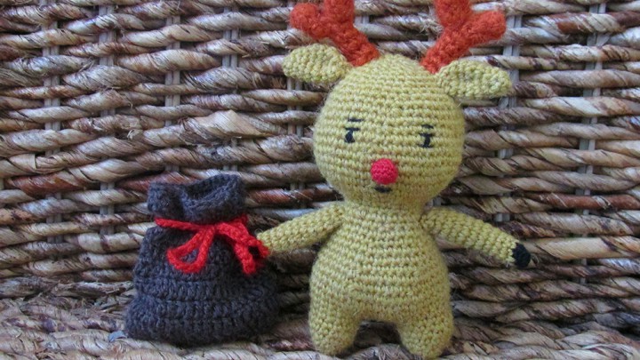 Közeleg a karácsony: horgolj amigurumi rénszarvast!