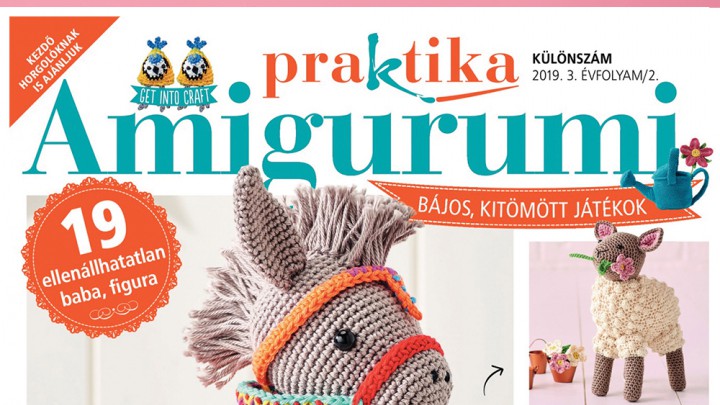 Itt a legújabb Praktika Amigurumi magazin!