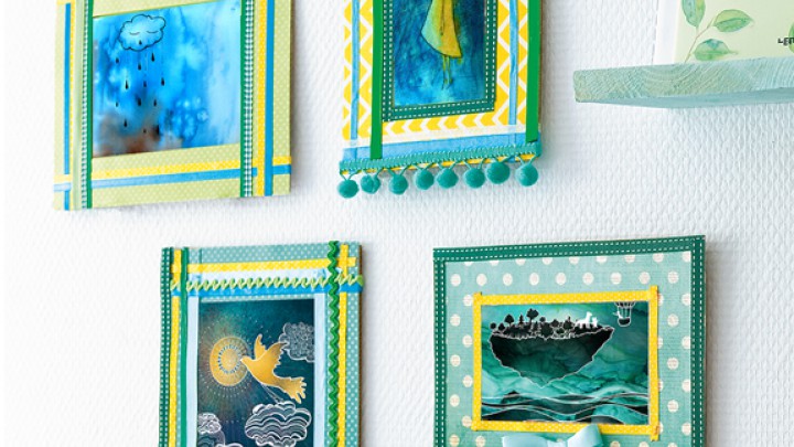 Diy képkeret pillanatok alatt