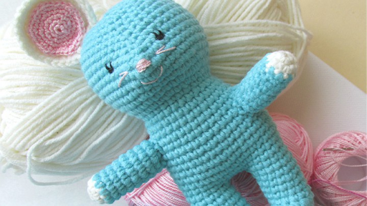 Amigurumi egérke