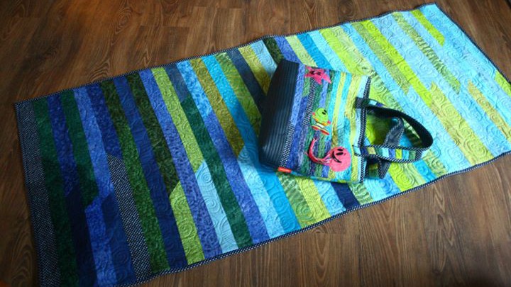 Patchwork napozógyékény