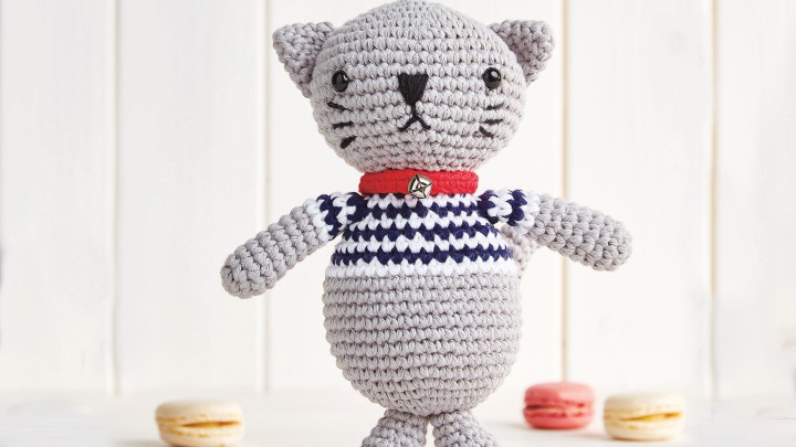 Dundi amigurumi cica: részletes leírással