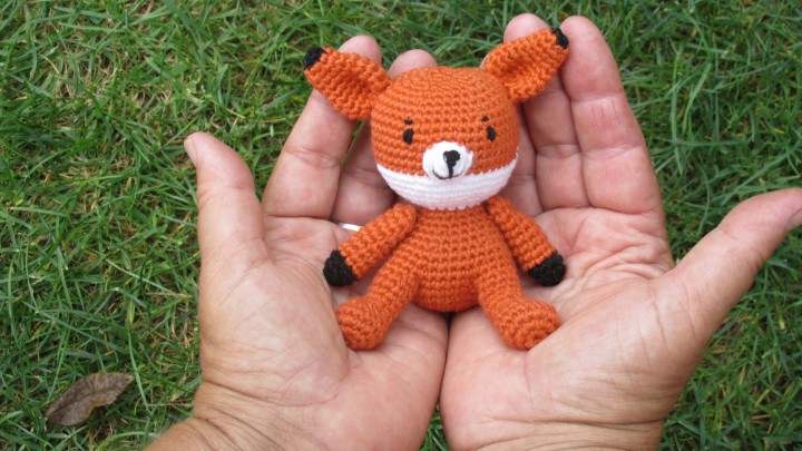 Amigurumi róka