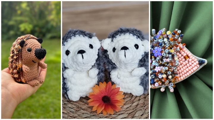 A kis tüskéseket nem lehet megunni: íme, a Praktika magazin csoportjának sünis alkotásai!