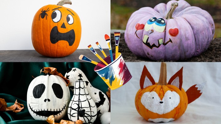 15 inspiráló fotó, ha a gyerekekkel tököt festenétek halloweenra: nézd végig a galériát!