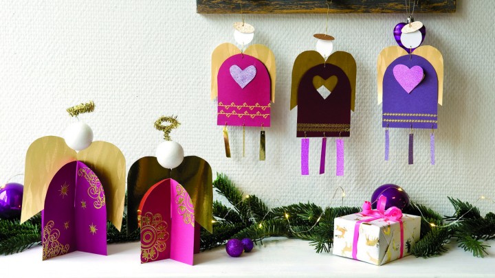 Mennyből az angyal: könnyen elkészíthető karácsonyi dekoráció útmutatóval!