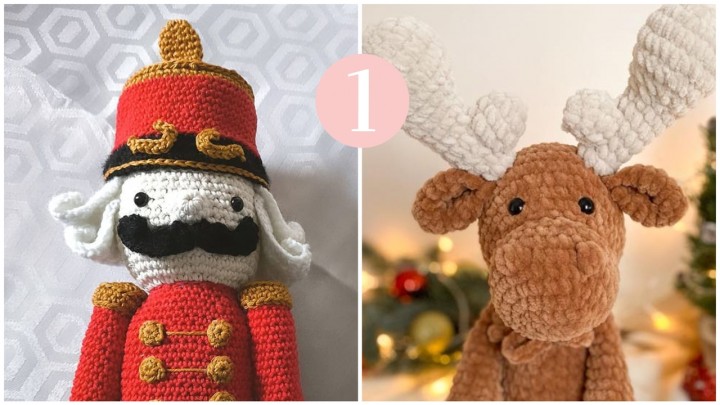 Karácsonyra hangolt amigurumi figurák: 78 ezer fős Facebook-csoportunk tagjainak munkái – 1. rész