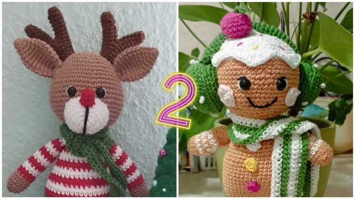Karácsonyra hangolt amigurumi figurák: 78 ezer fős Facebook-csoportunk tagjainak munkái – 2. rész
