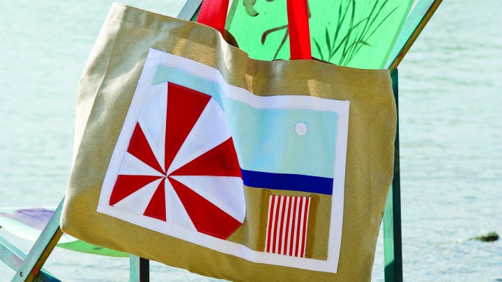 Imádni való strandtáska patchwork technikával: iparművészünk segít az elkészítésében!