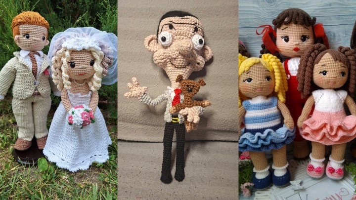 Még több szuper amigurumi figura a Praktika magazin Facebook-csoportjának tagjaitól