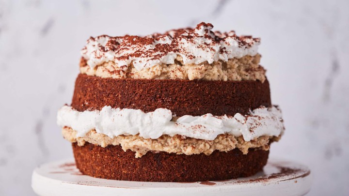 Gesztenyés habos torta