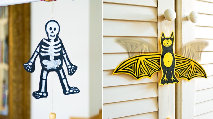 Mókás figurák Halloweenre
