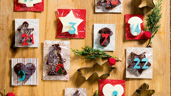 Adventi kalendárium csokiból