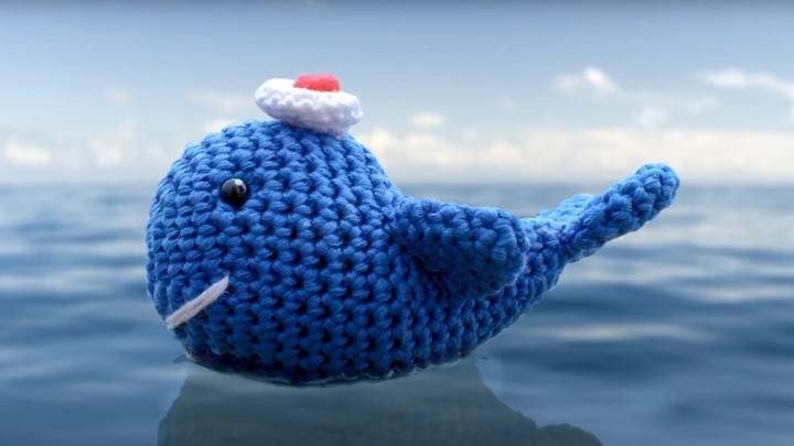 Amigurumi bálna