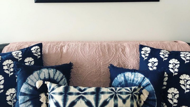 Shibori a lakberendezésben