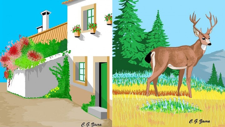 Csak ámulunk a 91 éves néni Painttel készült képein