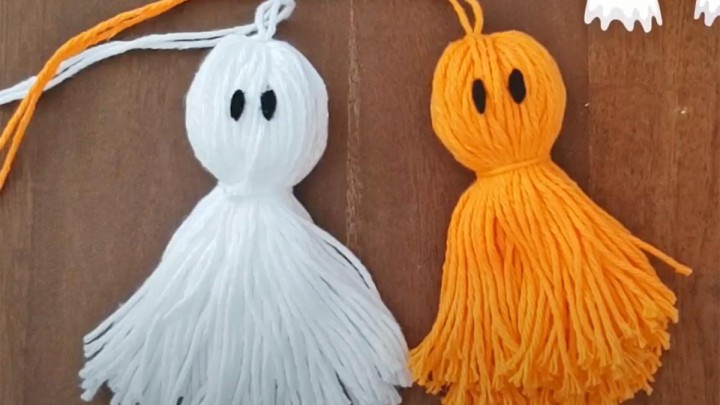 A legegyszerűbb halloweeni dekoráció: készíts cuki szellemeket