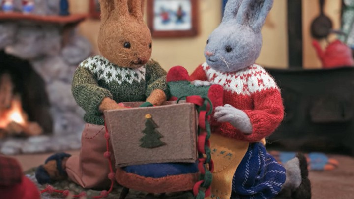 Szívmelengető animációs film tűnemezelt figurákkal