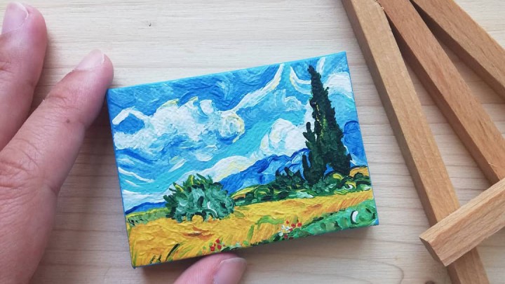 Ikonikus festmények miniatűr másai