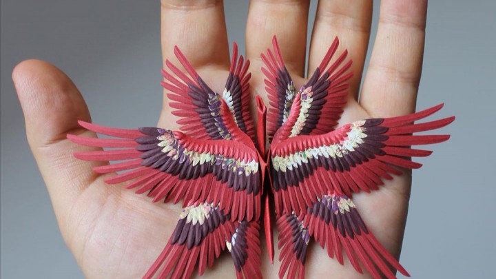 Sokszínű origami