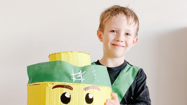 Lego jelmez farsangra