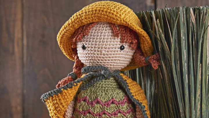Három őszi amigurumi figura