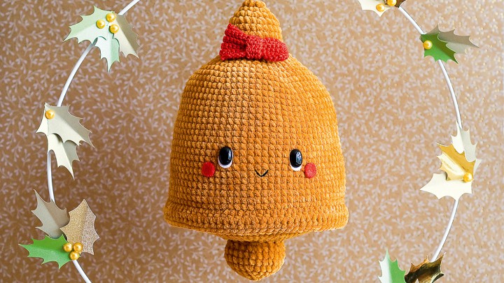 Bimm-bamm: horgolj amigurumi harangot karácsonyra