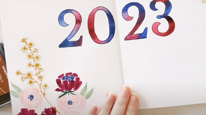 Készíts kreatív naplót 2023-ra