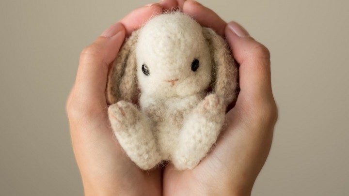 Kínai holdújév: bájos amigurumi nyuszi készült
