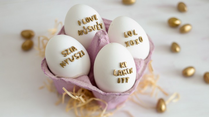 Festés helyett: így dekoráld idén a húsvéti tojásokat