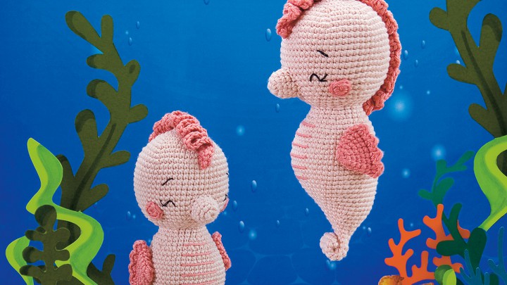 Csodálatos amigurumi csikóhalak